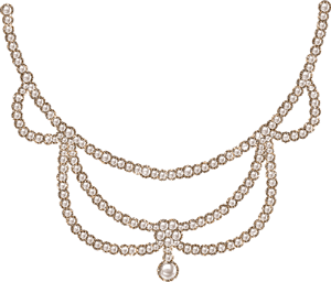 Gif animé bijoux collier